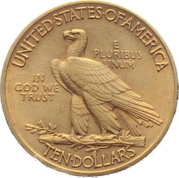 Preview: USA 10 $ 1910 o. Mzz. - Indianer